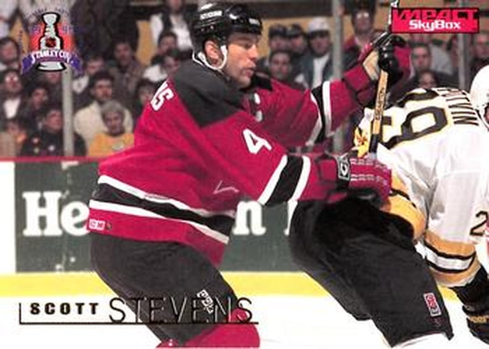 #97 Scott Stevens - New Jersey Devils - 1995-96 SkyBox Impact Hockey