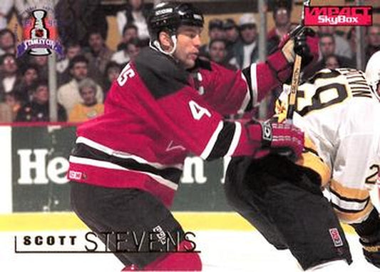 #97 Scott Stevens - New Jersey Devils - 1995-96 SkyBox Impact Hockey