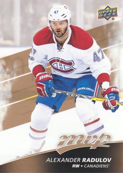 #97 Alexander Radulov - Montreal Canadiens - 2017-18 Upper Deck MVP Hockey