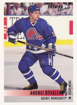 #97 Andrei Kovalenko - Quebec Nordiques - 1994-95 O-Pee-Chee Premier Hockey