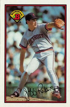 #97 Jeff Robinson - Detroit Tigers - 1989 Bowman Baseball