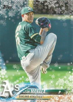 #HMW97 Sean Manaea - Oakland Athletics - 2018 Topps Holiday Baseball