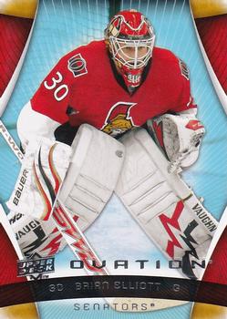 #97 Brian Elliott - Ottawa Senators - 2009-10 Upper Deck Ovation Hockey