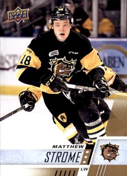 #97 Matthew Strome - Hamilton Bulldogs - 2017-18 Upper Deck CHL Hockey