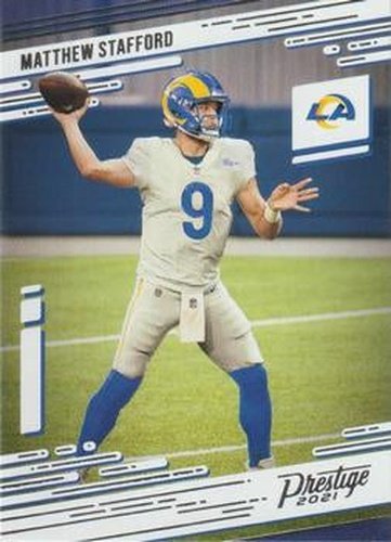#97 Matthew Stafford - Los Angeles Rams - 2021 Panini Prestige Football