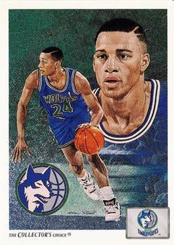 #97 Pooh Richardson - Minnesota Timberwolves - 1991-92 Upper Deck Basketball