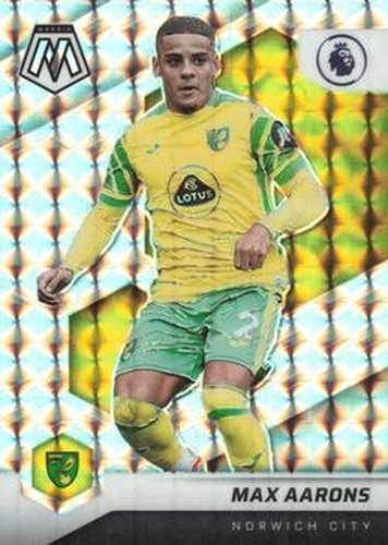 #97 Max Aarons - Norwich City - 2021-22 Panini Mosaic Premier League - Mosaic Soccer
