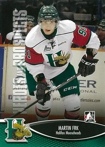 #97 Martin Frk - Halifax Mooseheads - 2012-13 In The Game Heroes and Prospects Hockey