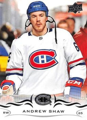 #97 Andrew Shaw - Montreal Canadiens - 2018-19 Upper Deck Hockey