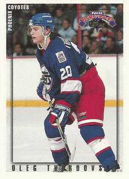 #97 Oleg Tverdovsky - Phoenix Coyotes - 1996-97 Topps NHL Picks Hockey