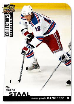 #97 Marc Staal - New York Rangers - 2008-09 Collector's Choice Hockey