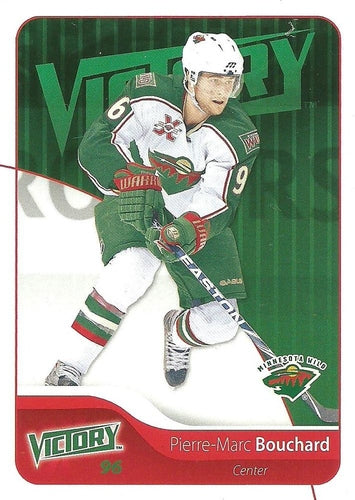 #97 Pierre-Marc Bouchard - Minnesota Wild - 2011-12 Upper Deck Victory Hockey
