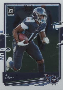 #97 A.J. Brown - Tennessee Titans - 2020 Donruss Optic Football