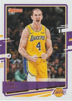 #97 Alex Caruso - Los Angeles Lakers - 2020-21 Donruss Basketball