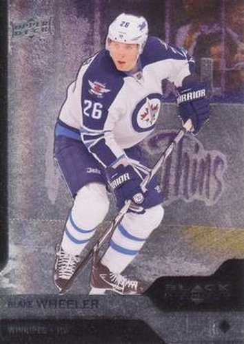 #97 Blake Wheeler - Winnipeg Jets - 2013-14 Upper Deck Black Diamond Hockey