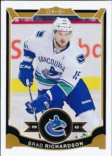 #97 Brad Richardson - Vancouver Canucks - 2015-16 O-Pee-Chee Hockey