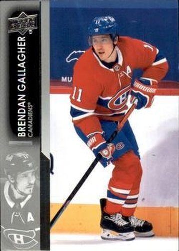 #97 Brendan Gallagher - Montreal Canadiens - 2021-22 Upper Deck Hockey