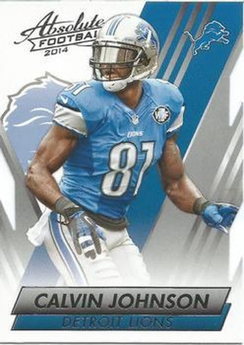 #97 Calvin Johnson - Detroit Lions - 2014 Panini Absolute - Retail Football