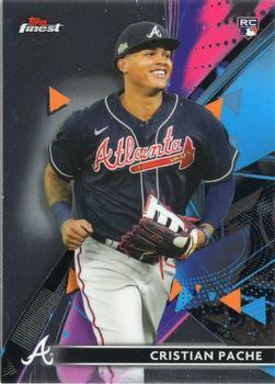 #97 Cristian Pache - Atlanta Braves - 2021 Finest Baseball