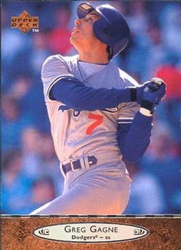 #97 Greg Gagne - Los Angeles Dodgers - 1996 Upper Deck Baseball