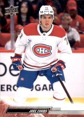 #97 Jake Evans - Montreal Canadiens - 2022-23 Upper Deck Hockey