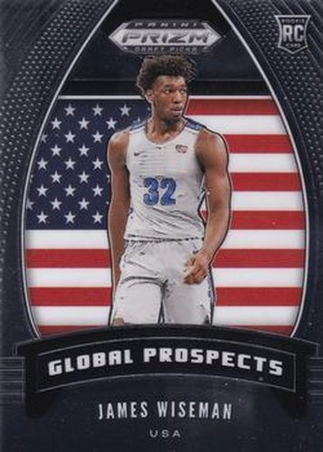 #97 James Wiseman - Memphis Tigers - 2020 Panini Prizm Draft Picks Collegiate Basketball