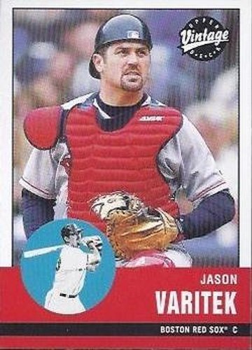 #97 Jason Varitek - Boston Red Sox - 2001 Upper Deck Vintage Baseball