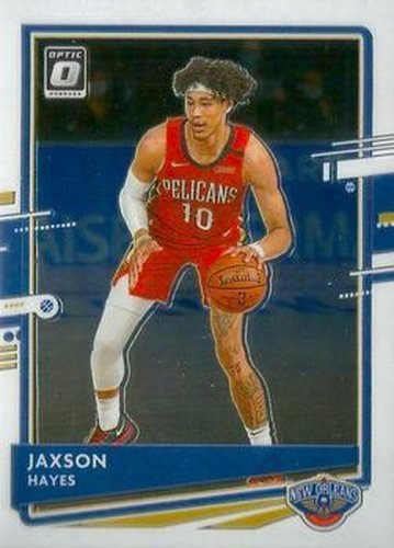 #97 Jaxson Hayes - New Orleans Pelicans - 2020-21 Donruss Optic Basketball
