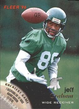 #97 Jeff Graham - New York Jets - 1996 Fleer Football