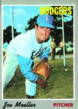 #97 Joe Moeller - Los Angeles Dodgers - 1970 Topps Baseball