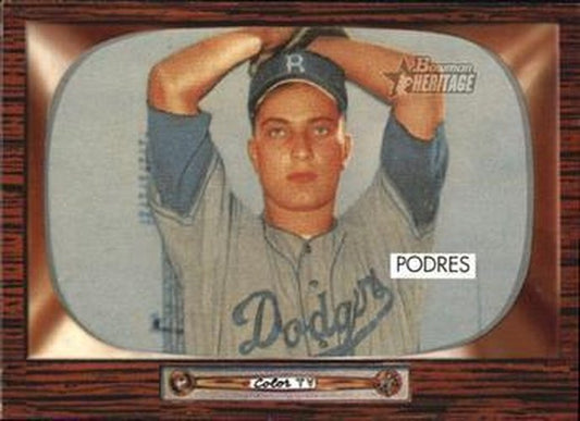 #97 John Podres - Brooklyn Dodgers - 2004 Bowman Heritage Baseball