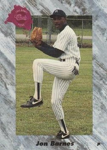 #97 Jon Barnes - San Diego Padres - 1991 Classic Four Sport