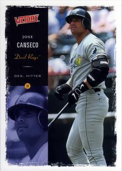 #97 Jose Canseco - Tampa Bay Devil Rays - 2000 Upper Deck Victory Baseball