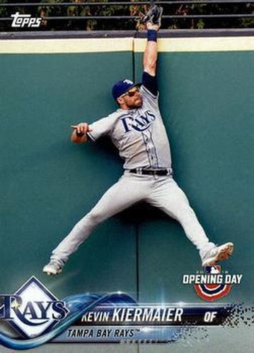 #97 Kevin Kiermaier - Tampa Bay Rays - 2018 Topps Opening Day Baseball