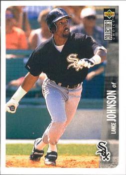 #97 Lance Johnson - Chicago White Sox - 1996 Collector's Choice Baseball
