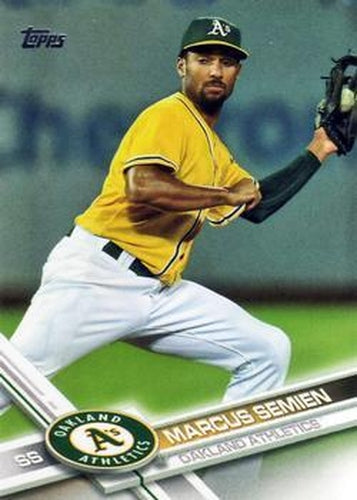 #97 Marcus Semien - Oakland Athletics - 2017 Topps Baseball