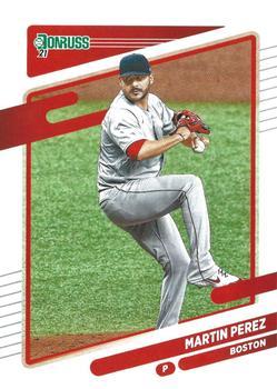 #97 Martin Perez - Boston Red Sox - 2021 Donruss Baseball
