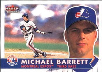 #97 Michael Barrett - Montreal Expos - 2001 Fleer Tradition Baseball