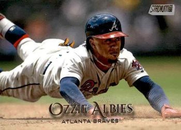 #97 Ozzie Albies - Atlanta Braves - 2019 Stadium Club Baseball
