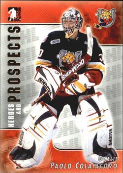 #97 Paulo Colaiacovo - Barrie Colts - 2004-05 In The Game Heroes and Prospects Hockey