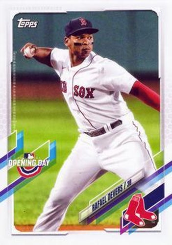 #97 Rafael Devers - Boston Red Sox - 2021 Topps Opening Day Baseball