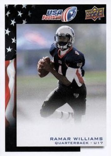 #97 Ramar Williams - USA - 2014 Upper Deck USA Football
