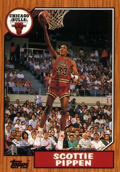 #97 Scottie Pippen - Chicago Bulls - 1992-93 Topps Archives Basketball