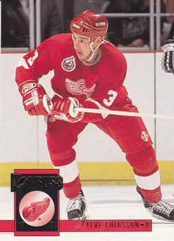 #97 Steve Chiasson - Detroit Red Wings - 1993-94 Donruss Hockey