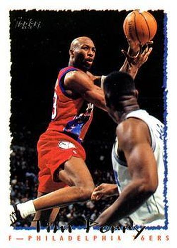 #97 Tim Perry - Philadelphia 76ers - 1994-95 Topps Basketball