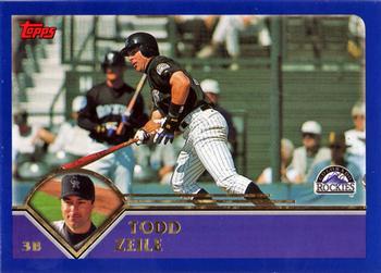 #97 Todd Zeile - Colorado Rockies - 2003 Topps Baseball