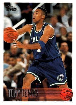#97 Tony Dumas - Dallas Mavericks - 1996-97 Topps Basketball