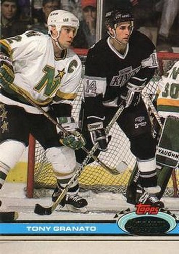 #97 Tony Granato - Los Angeles Kings - 1991-92 Stadium Club Hockey