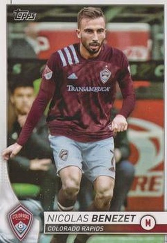 #97 Nicolas Benezet - Colorado Rapids - 2020 Topps MLS Soccer