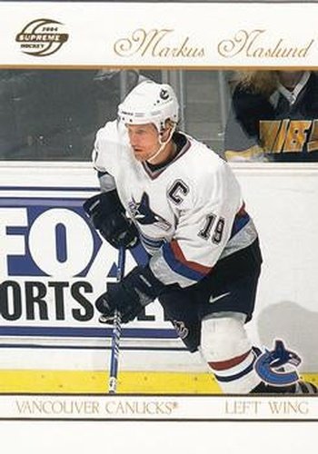 #97 Markus Naslund - Vancouver Canucks - 2003-04 Pacific Supreme Hockey